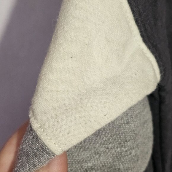 Star Wars Grogu "Naps And Snacks" Sweatshirt M Gray White Cotton Blend Crewneck - Picture 7 of 10